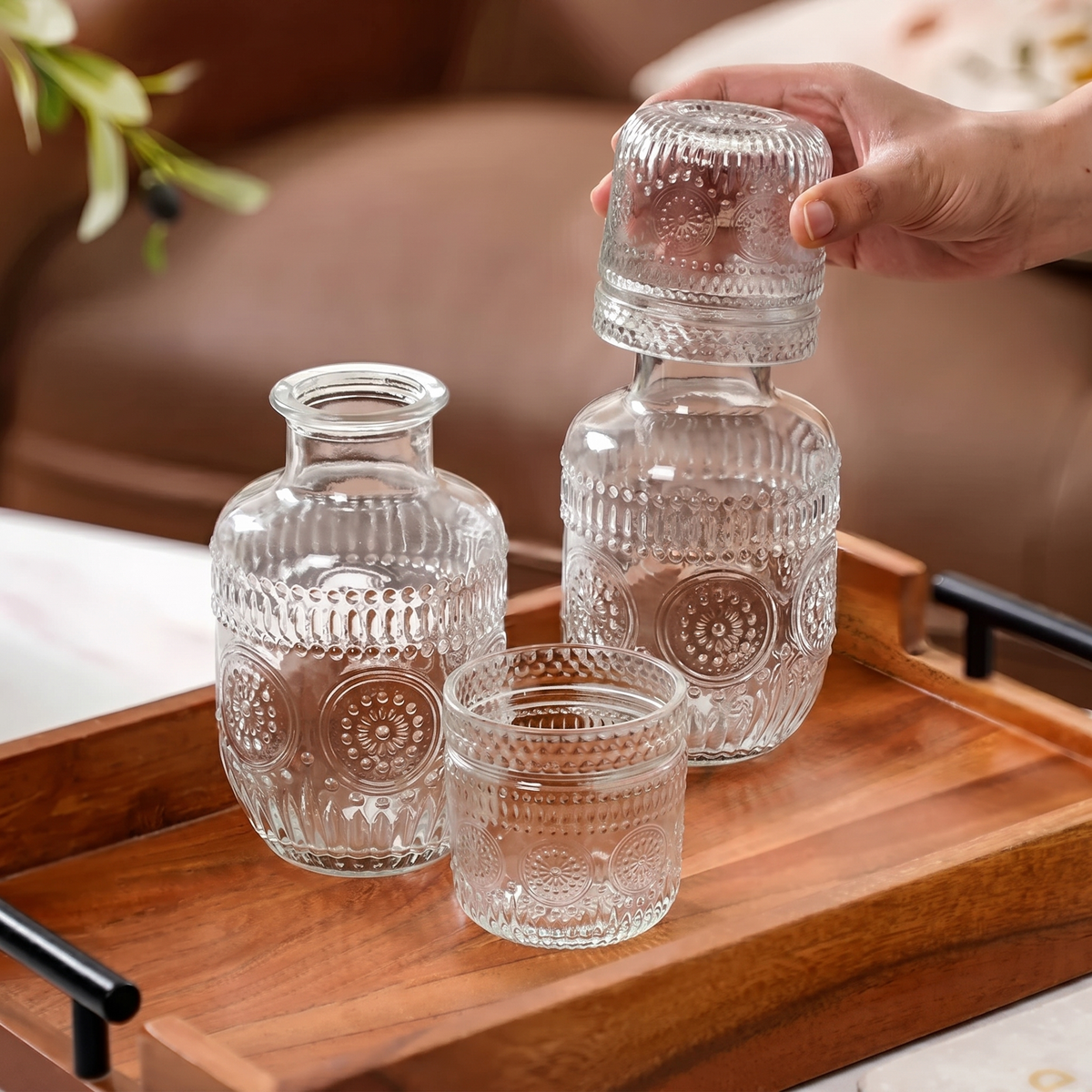 Highland Crafters Bedside Water Glass