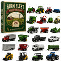 🚜Build the Fleet Collection 24-Day Vehicle Advent Calendar Series | ✨A New Adventure Every Morning