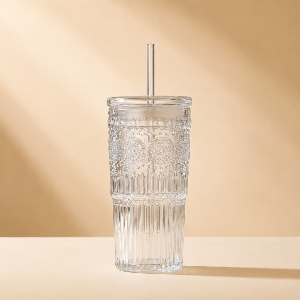 Highland Crafters 24 Oz Vintage Glass Cup
