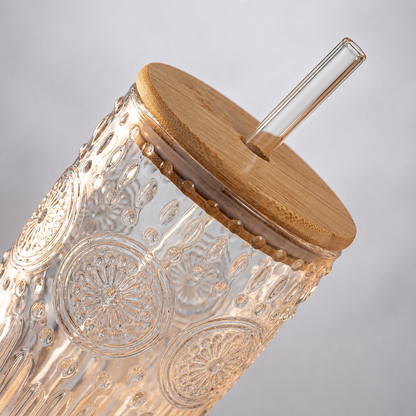 Highland Crafters 32 Oz Vintage Glass Tumbler