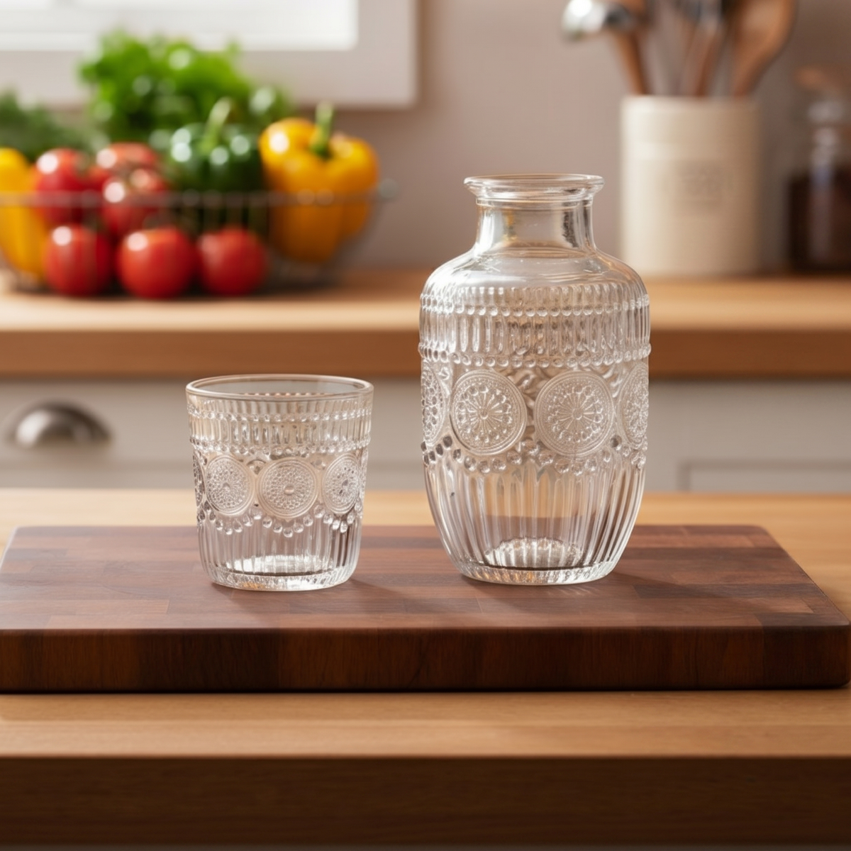 Highland Crafters Bedside Water Glass