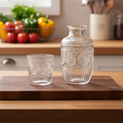Highland Crafters Bedside Water Glass