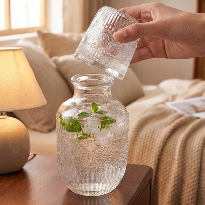 Highland Crafters Bedside Water Glass