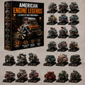 ⏰Limited Time 50% OFF:24 Days of Horsepower – American Engine Legends Advent Calendar for Car Lovers