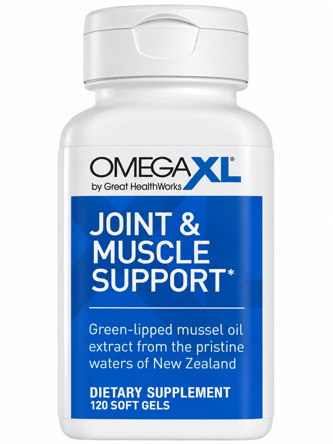3pk Omega XL 120 Capsules Green Lipped Mussel Omega-3 Joint Relief New