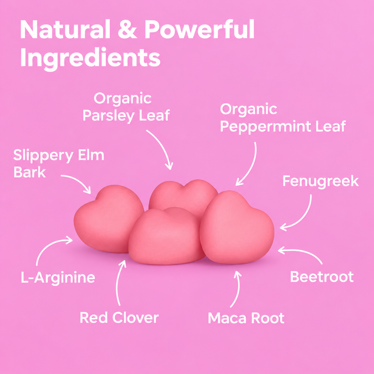 Pheromone Boosting Gummies for Women