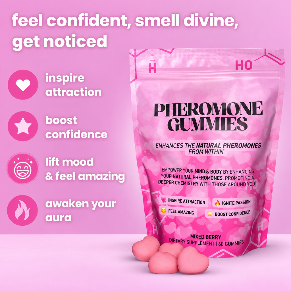 Pheromone Boosting Gummies for Women