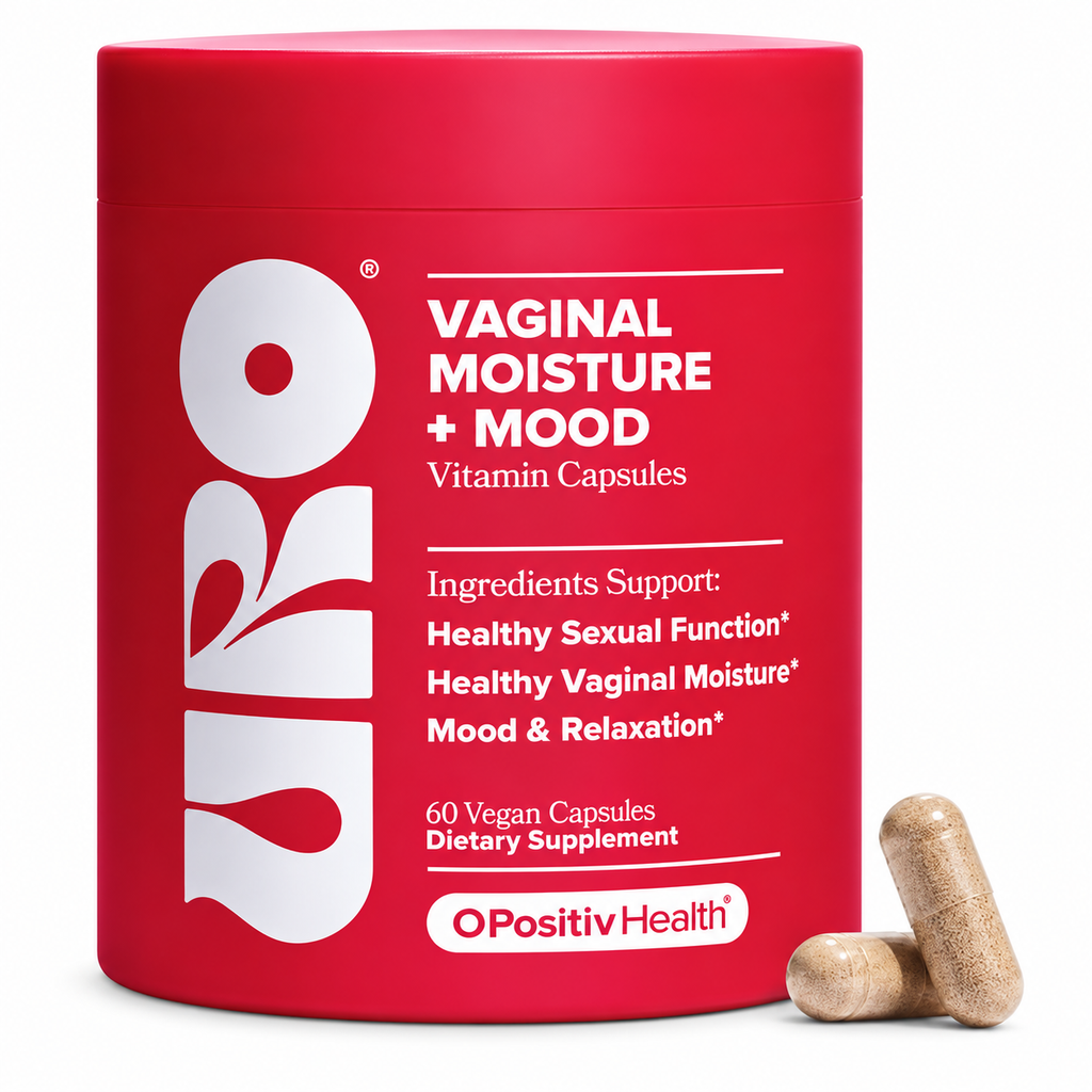O Positiv URO Vaginal Moisture & Mood Formulated to Support Vaginal Moisture, Mood & Relaxation  -30 Servings