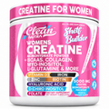 Clean Nutra Women’s Creatine Powder | Collagen + BCAAs | Orange Flavor