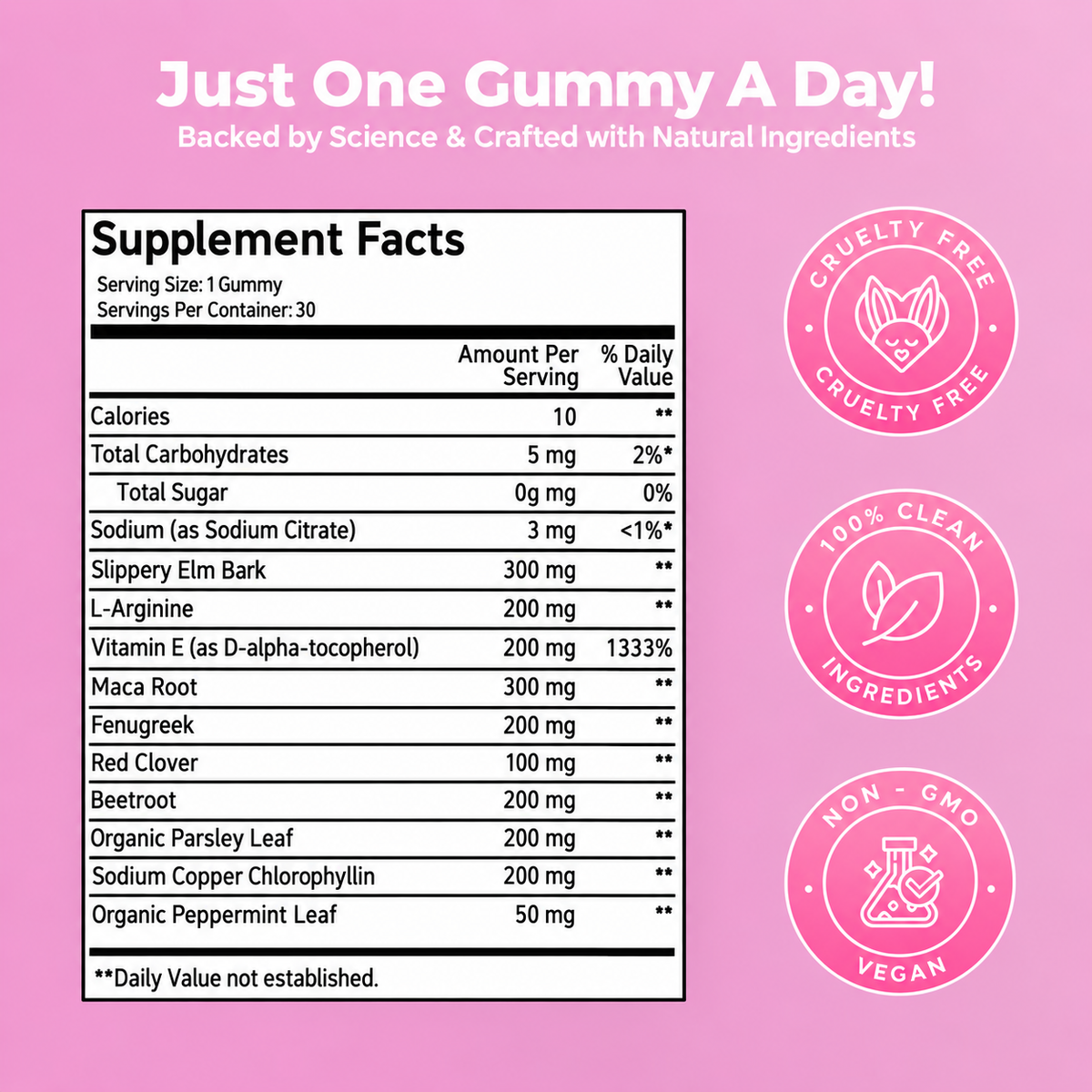 Pheromone Boosting Gummies for Women
