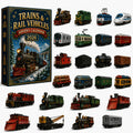 🚩 Trains & Rail Vehicles Advent Calendar 2026 – 24 Days of Railway Surprises